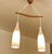 1950s Scandinavian Pendant Light in Teak and Glass, 1960s For Sale - Image 5 of 15