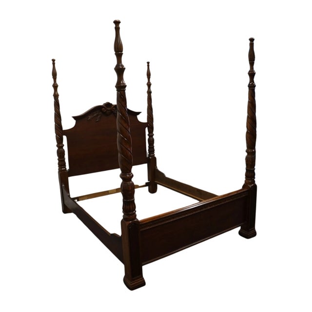THOMASVILLE Impressions Trafalgar Square Collection Contemporary Traditional Queen Size Four Poster Bed 36511-475 85" High...