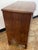 Mid 20th Century Scandinavian Bow Front Walnut Chest of Drawers For Sale - Image 15 of 16