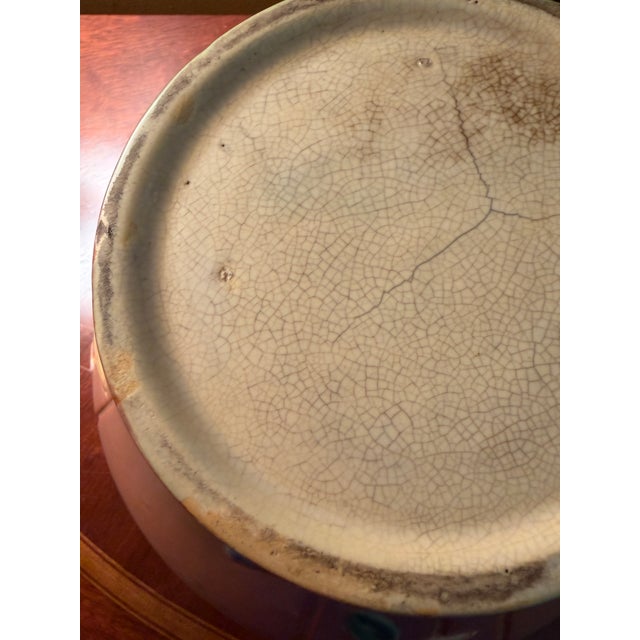 Roseville Pottery Futura Jardiniere Planter 616-7 Art Deco Unmarked Ca. 1928 For Sale - Image 15 of 18