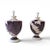 Large Kostka Floral Ceramic Vase Lamps, 1970s, Set of 2 For Sale - Image 13 of 13