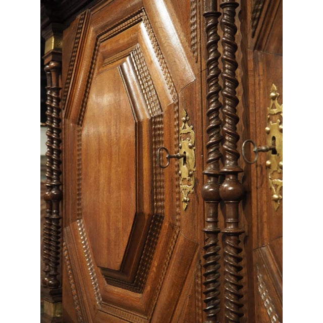 This grand and distinctive piece of furniture from Northern Brittany is known as a “buffet malouin” and was created in the...