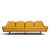 Adrian Pearsall for Craft Associates Mid Century Walnut Gondola Sofa This sofa measures: 97 wide x 33 deep x 29.5 inches...