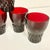 Early 20th C Antique Art Deco Boho Chic Ruby Red Glassware Set - 7 Pieces. For Sale - Image 11 of 18