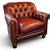Elevate Your Living Space With This Timeless Chesterfield Sofa and Matching Club Chair Set. For Sale - Image 12 of 12