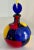 Multi Color Opaque Glass Murano Perfume Bottle For Sale - Image 4 of 8