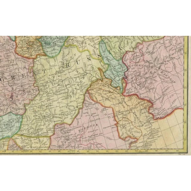 Historical Map of Northern Europe and Russia, 1788 For Sale - Image 6 of 10