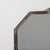 Metal Circa 1930 French Art Deco Wall Mirror With Hanging Chain France 1930s For Sale - Image 7 of 11