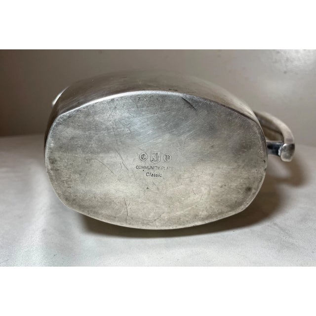 Rare Vintage 1942 Njsha Culinary Exhibit Silver-Plate Trophy Pitcher Award For Sale - Image 9 of 11