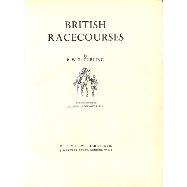 "British Racecourses" 1951 Curling, b.w.r. For Sale - Image 4 of 13
