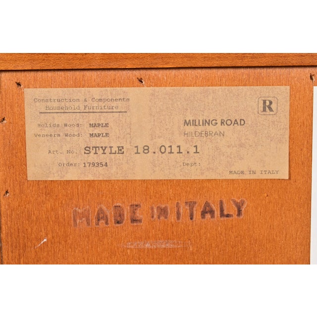 Baker Furniture Italian Provincial Carved Maple Dresser or Chest of Drawers For Sale - Image 14 of 15