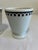A charming set of 2 vintage finds pedestal mugs by Sterling Vitrified China, East Liverpool, Ohio. Each features a footed...