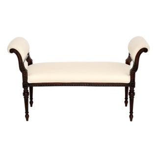 Antique Victorian Carved Bench or Stool attributed to Waring and Gillows, 1880s For Sale