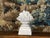 French 1940s Carved Stone Table Lamp Depicting a Fruit Bowl on Pedestal For Sale - Image 4 of 10