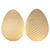 Pair of Monumental Vetri Murano Spiral Ribbed Egg Lamps, Italy, Circa 1980s A striking pair of monumental Murano glass...