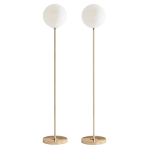 06 Dimmable Brass Floor Lamps by Magic Circus Editions, Set of 2