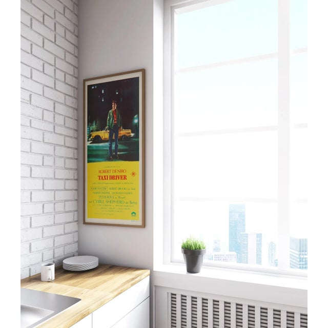 Postmodern Taxi Driver Original Vintage Movie Poster, Australian, 1976 For Sale - Image 3 of 4