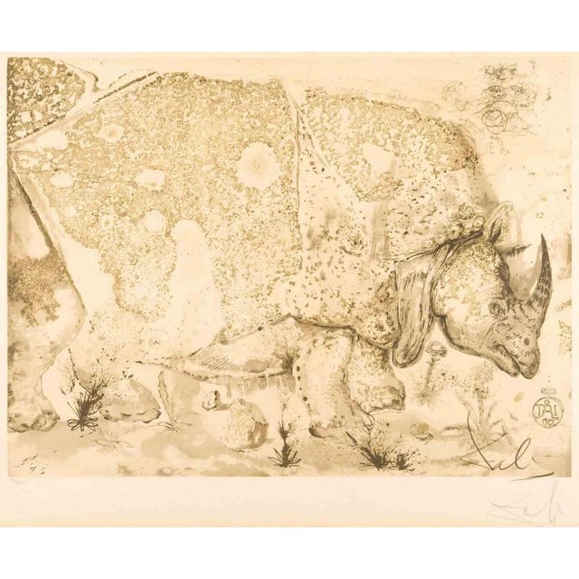 Lithograph on wove paper, after drypoint etching. Image dimension 36.5x49.5. Edition of 163/275. Hand signed and numbered...