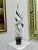 Fabulous Pair of Gymnasts or Acrobats Sculpted out of Murano Glass by one of Murano's top Masters. Measures 31" tall,...