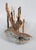 Tan Contemporary Driftwood Abstract Figure Sculpture For Sale - Image 8 of 10