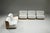 Mid-Century Modern Trinom Chairs and Coffee Table by Peter Maly for COR, 1960s, Set of 6 For Sale - Image 3 of 10