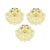 Mid-Century Amber Bubble Glass Flush Mounts by Helena Tynell for Limburg, Germany, 1970s For Sale - Image 11 of 11