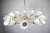 Mid-Century Modern Czechoslovak Brass and Glass 10-Arm Chandelier, 1960s For Sale - Image 4 of 15