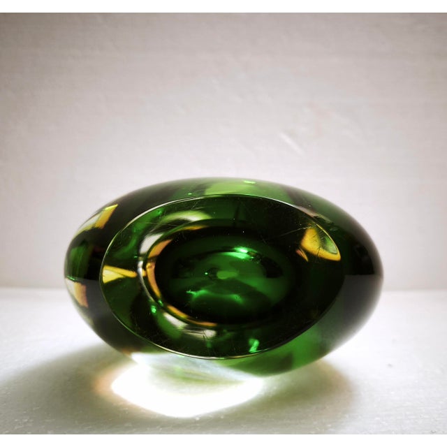 Large Murano Sommerso Teardrop Art Glass Vase from Cenedese, Italy, 1970s For Sale - Image 18 of 18