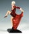 1930s Art Deco Figure Posing Dancer with Cloth attributed to Lorenzl for Goldscheider Vienna, 1939 For Sale - Image 5 of 8