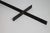 Black Vintage Wrought Iron Cross Candelabra Wall Sconces Attributed to Van Keppel-Green, a Pair, Circa 1960s For Sale - Image 8 of 11