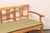 Mid 20th Century Italian 3-Chair Back Sofa Bench W/Cane Seat For Sale - Image 5 of 11