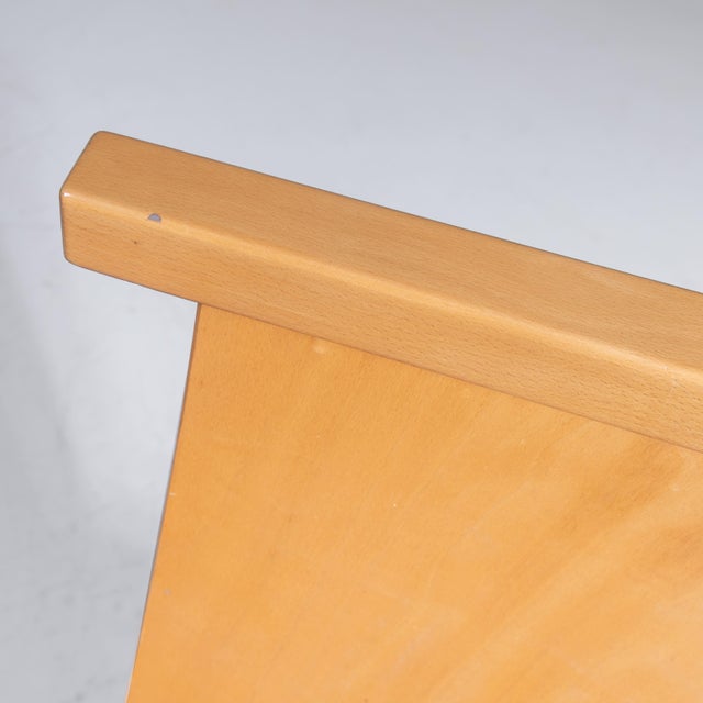 Vintage Dining Chairs in Wood and Leather, 1970, Set of 6 For Sale - Image 12 of 16