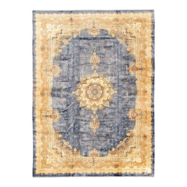 Pasargad DC Exquisite Design Paris Palace Fine Power Loom V.Silk Rug For Sale