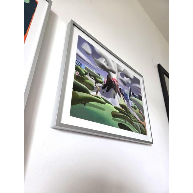 Nico Pearleyes, Subterranean Strength, 2026, Acrylic on Paper For Sale - Image 10 of 12