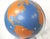 Large Rare Color Metal Military Machine Age Globe by a.j. Nystrom For Sale - Image 11 of 12