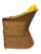 Hollywood Regency 6 Vintage McGuire Wicker Chairs For Sale - Image 3 of 11