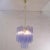 Chandelier with Murano Glass Cylinders in Blue-Purple Color, Italy, 1990s For Sale - Image 11 of 12