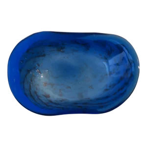 Blue and White Art Glass Bowl