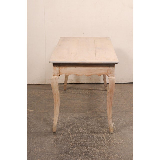 French Table/ Desk With Scalloped Skirt--19th Century For Sale In Atlanta - Image 6 of 12