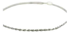 The Madrona: Ladies 14K Gold 8 Inch Thin Rope Bracelet