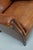 Vintage Dutch Cognac Colored Leather Club Chair For Sale - Image 9 of 18