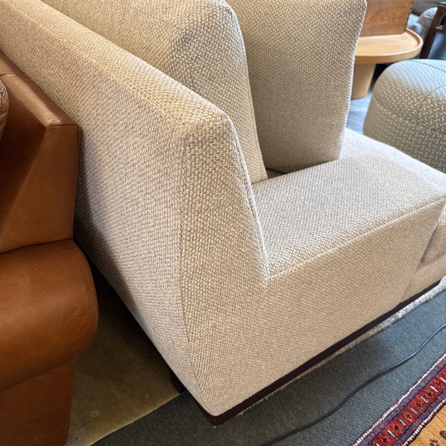 Textile Sunrise Home Surmica Sofa For Sale - Image 7 of 11