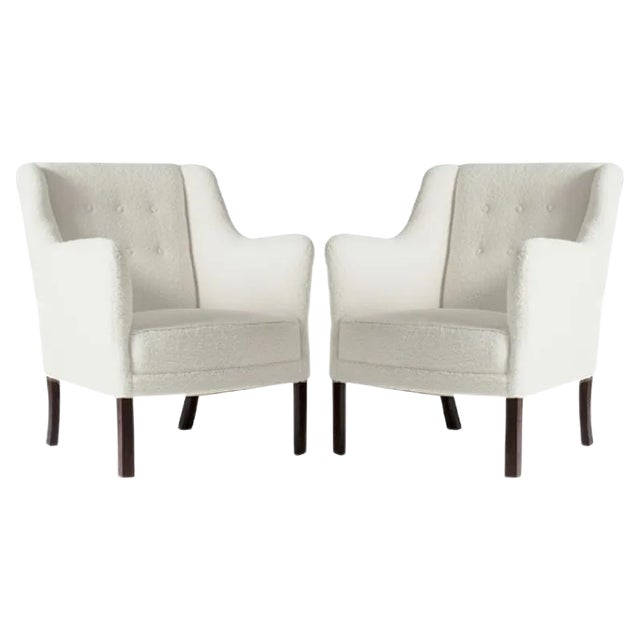 Set of Lounge Chairs by Einar Larsen For Sale