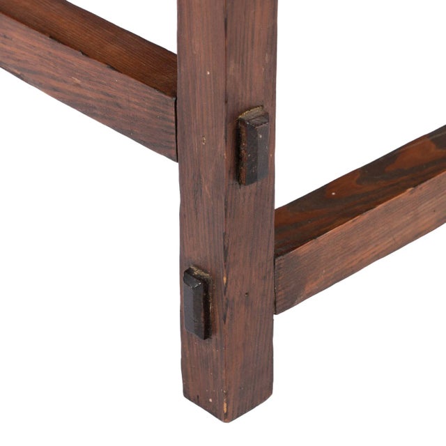 Arts & Crafts Upholstered Seat Armchair by the Tobey Furniture Company, 1902 For Sale - Image 12 of 13