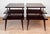Mid-Century Mahogany Sunburst Bentwood 3-Tier End Tables - A Pair For Sale - Image 6 of 13