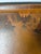 Antique Painted Metal Tray on Stand Depicting a Chinese Ceremonial Landscape For Sale In Boston - Image 6 of 10