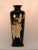 1990s "Art Deco" Style Hand Painted Ceramic Vase After Erte For Sale - Image 11 of 11