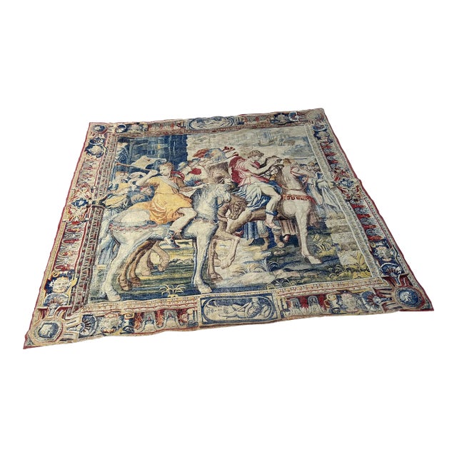Early 20th Century Medieval Tapestry For Sale