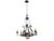 Liberty Chandelier by Alessandro Mazzucotelli, 1890s For Sale
