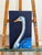 Sofía Cristina Jiménez, Silver Inflatable Ostrich, Lady Truthi 3, 2025, Acrylic Painting For Sale - Image 10 of 14